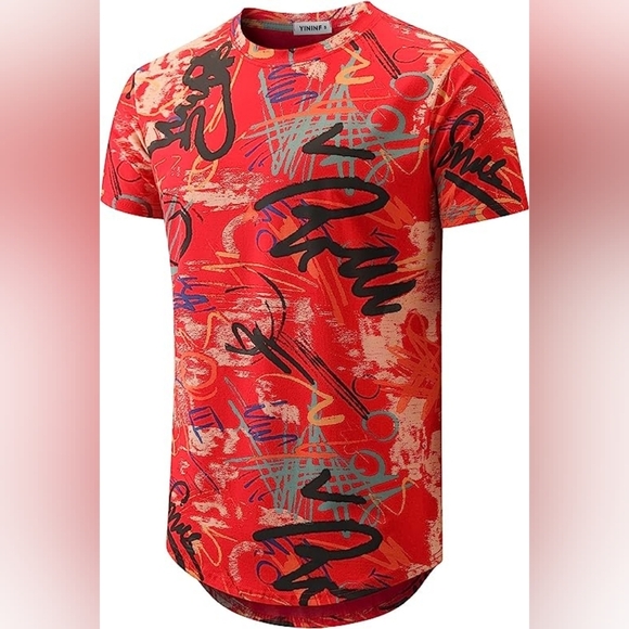 New Men's Graffiti Artwork Shirt Multiple Sizes - Picture 1 of 5